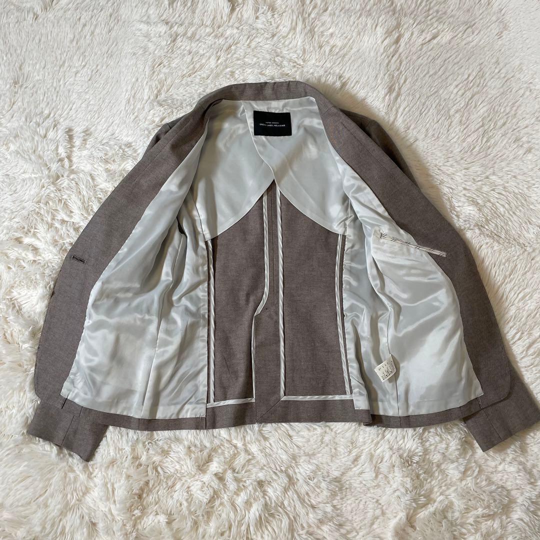 グリーンレーベルリラクシング　テーラード パンツスーツ ストレッチ 38