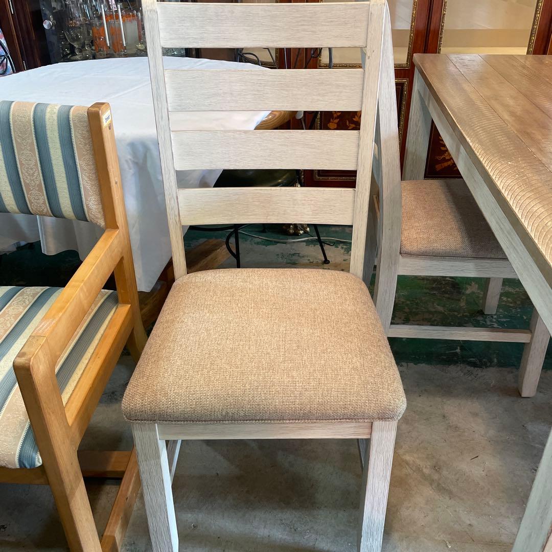 値下げ‼︎ Ashley・アシュリー・ダイニングセット シャビー風仕上げ