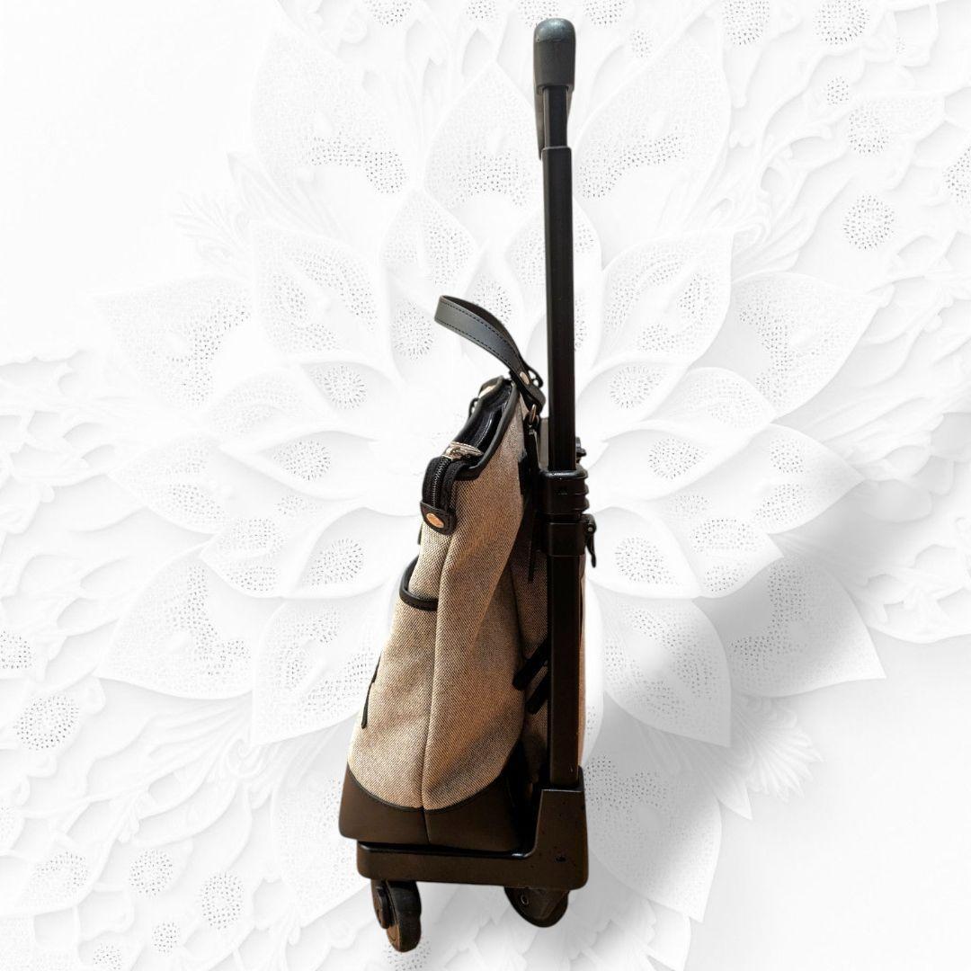 【最終価格】近沢レース×スワニー 4輪ストッパー キャリーバッグ 刺繍 花柄