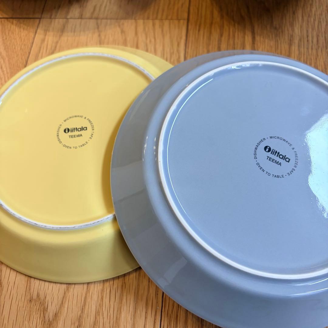 値下げ⭐️希少 Teema プレート 4色6枚セット