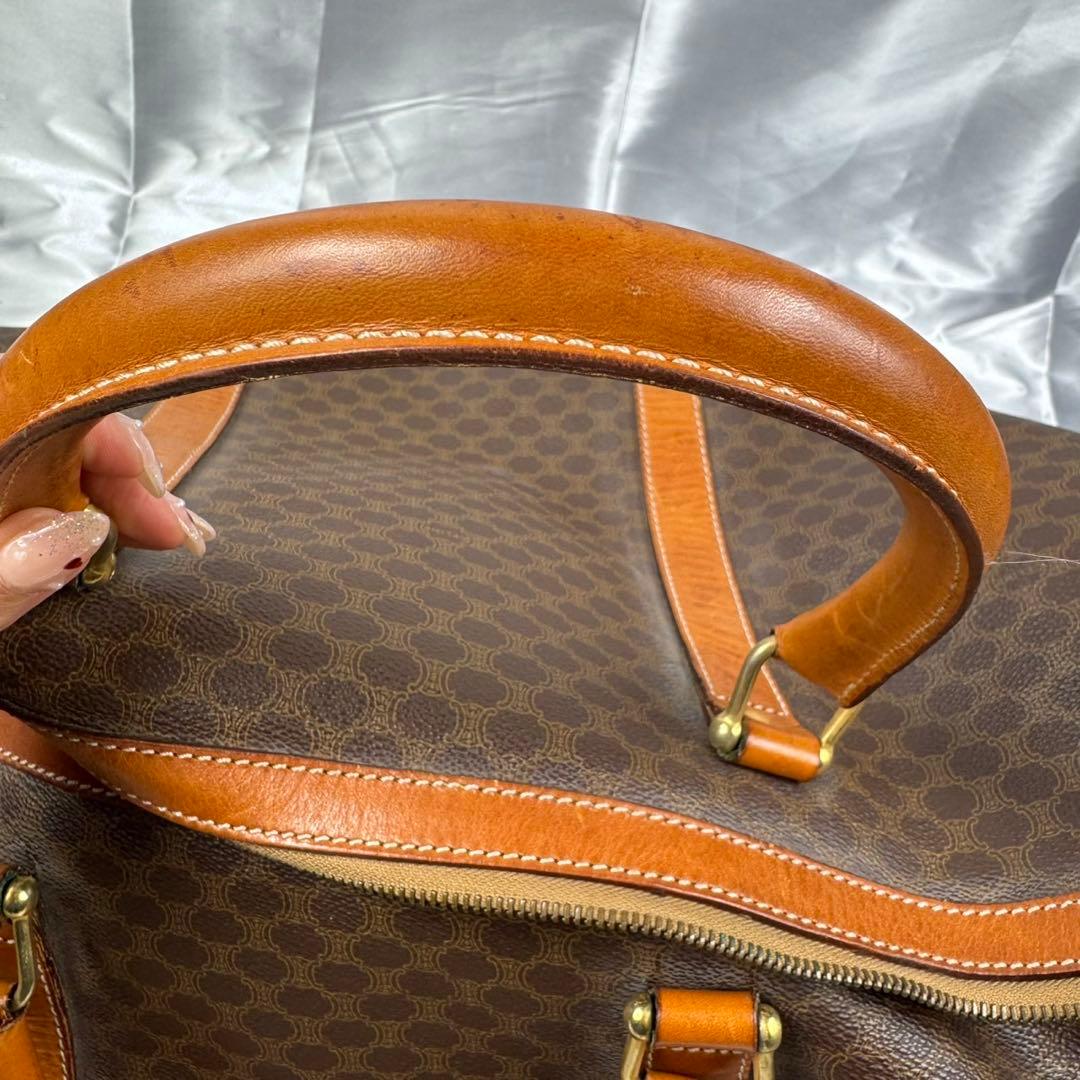 CELINE セリーヌ　ヴィンテージ　マカダム柄　ボストンバック 旅行