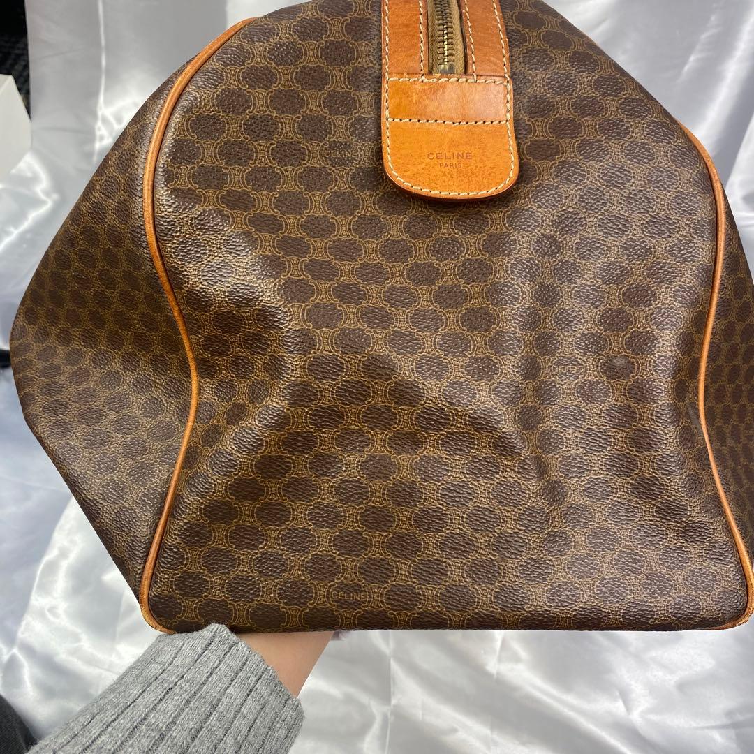 CELINE セリーヌ　ヴィンテージ　マカダム柄　ボストンバック 旅行