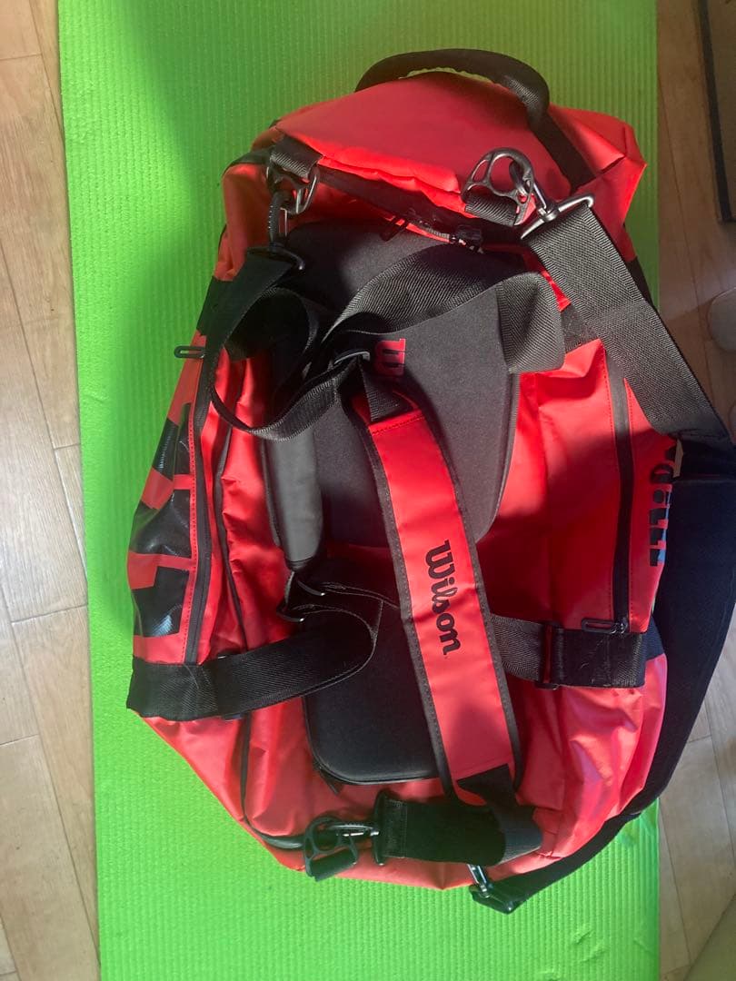 Wilson ダッフルバッグ 赤　大サイズ