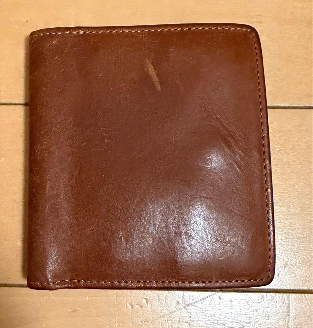 【本体のみ】SEASAR Integral 二つ折り財布 コニャック