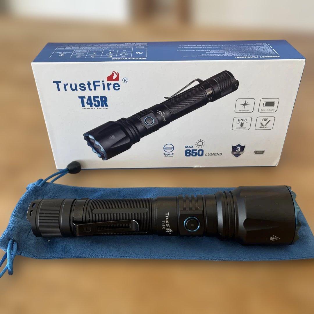 TrustFire T45R 懐中電灯 LEPライト