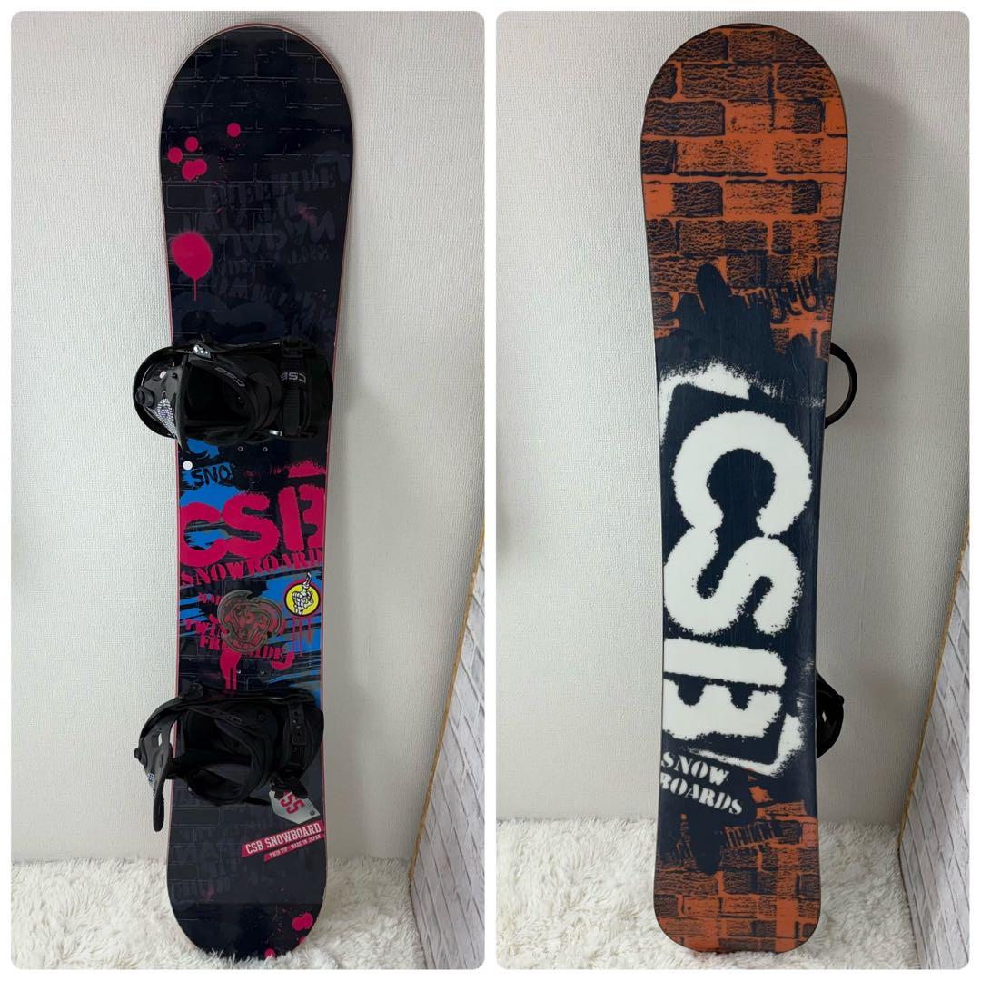 CSB スノーボード 155cm 2点セットビンディング 板 ウィンター