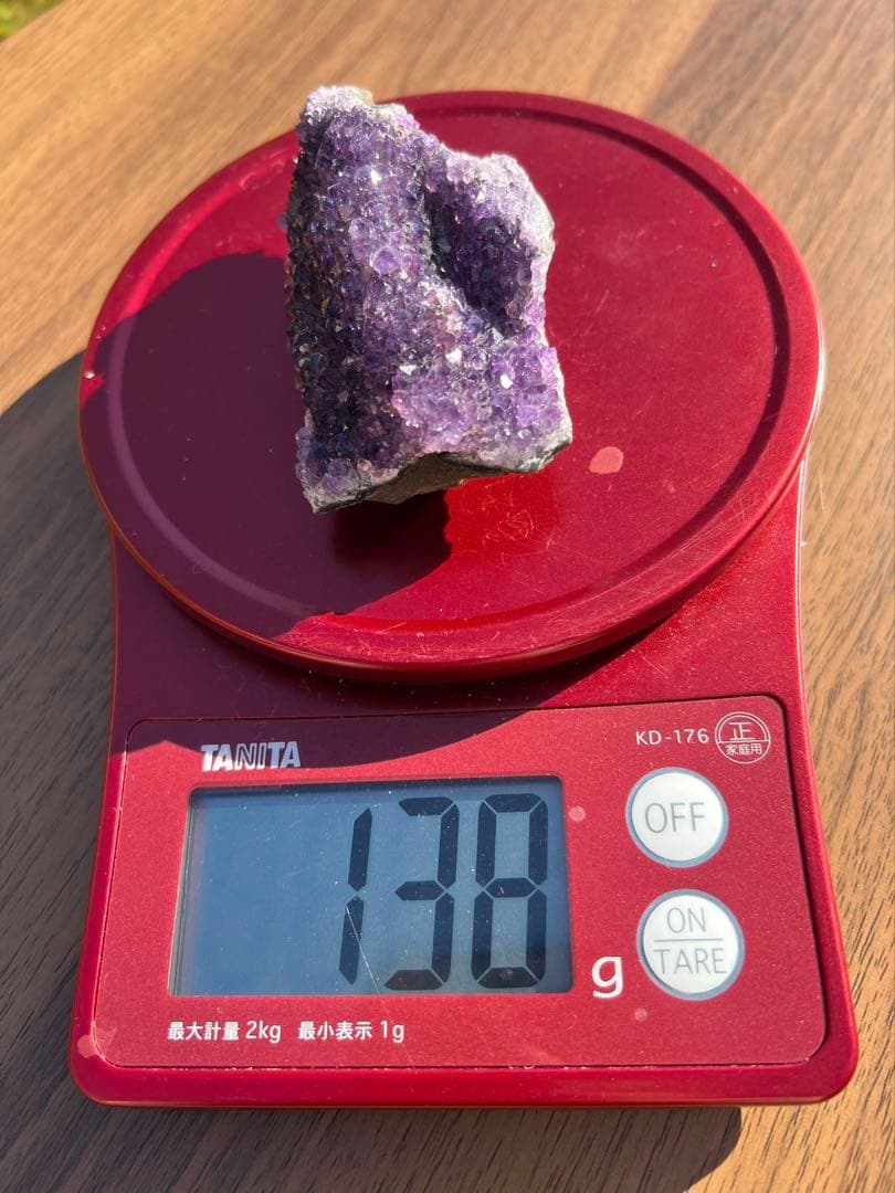 A236フラワーアメジスト　クラスター　原石【ウルグアイ産】天然石｜紫水晶