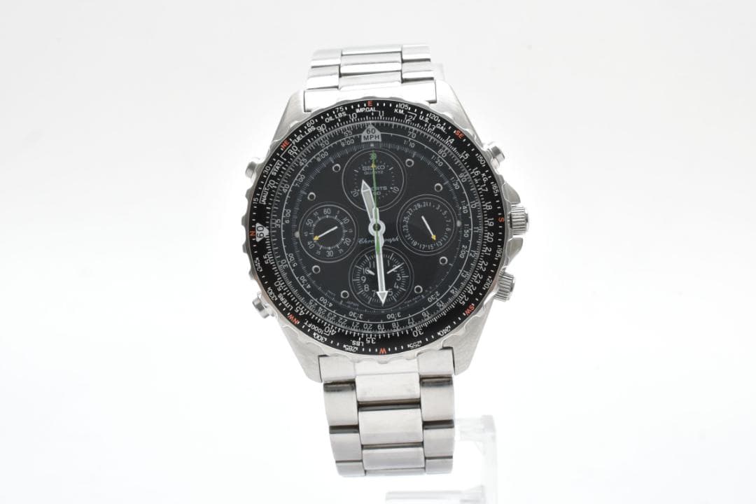 セイコー SEIKO スカイプロフェッショナル 7T34-6A00 ♯186