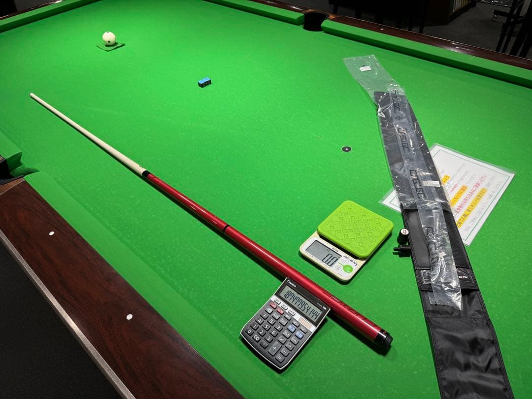 ビリヤード　キューテック　Cuetec Avid キュー　赤