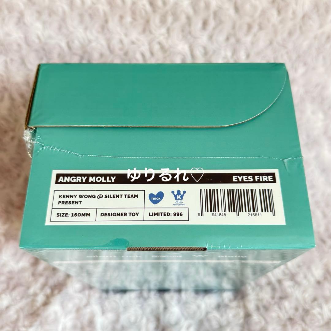 その他 Angry Molly Eyes Fire Designer Toy