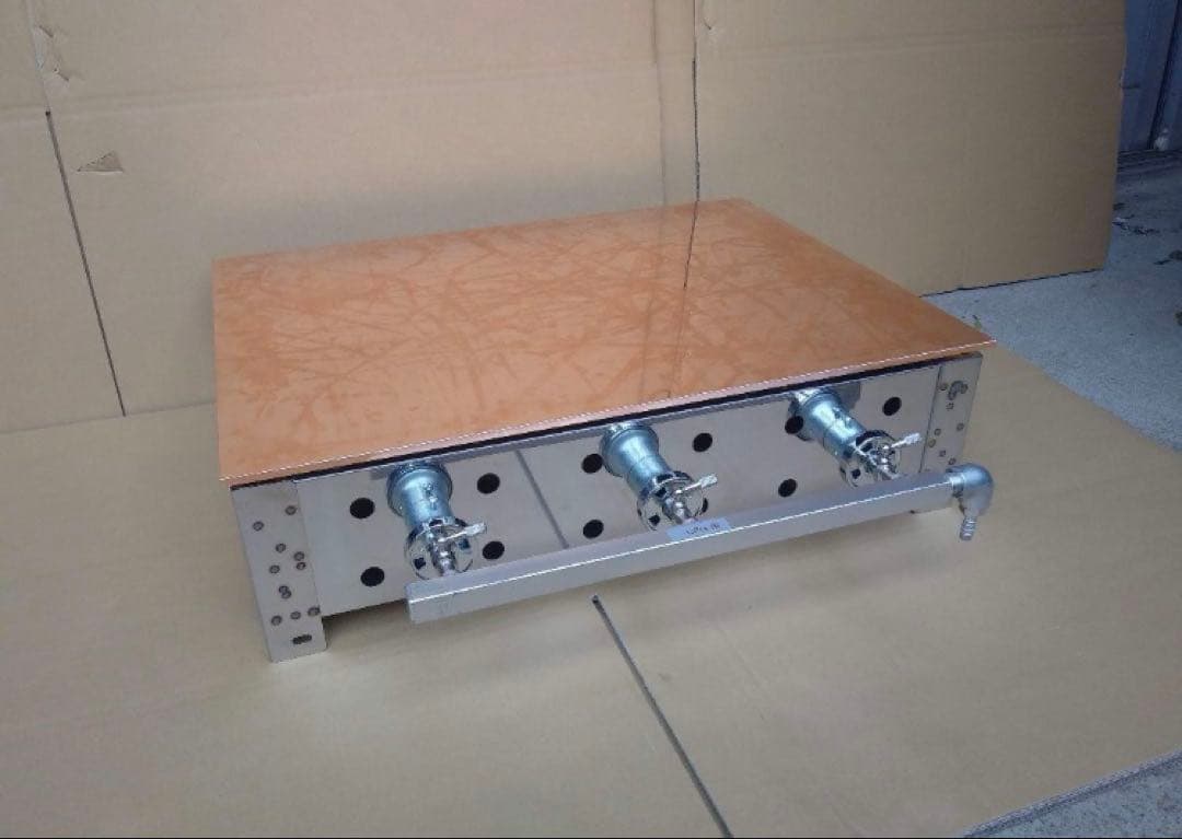 銅製グリルプレート 3バルブ　どら焼き