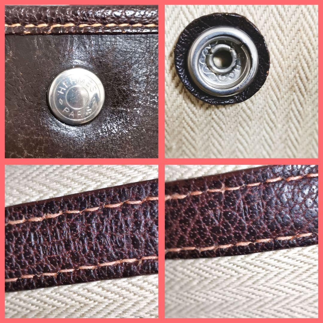 【良品】希少エルメスHERMESガーデンパーティアマゾニアトートバッグ