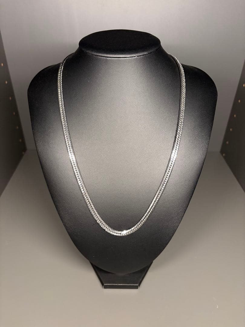 値下げ中PT850 喜平ネックレス　12面トリプル　55g55cm プラチナ