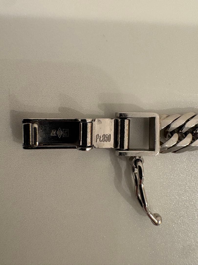 値下げ中PT850 喜平ネックレス　12面トリプル　55g55cm プラチナ