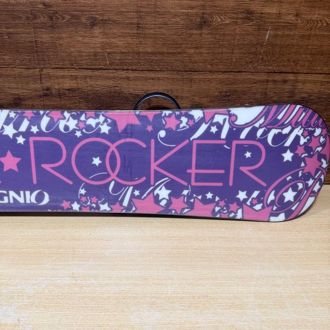 初心者オススメ　IGNIOレディース　スノーボード　3点　メンテ済み　かわいい