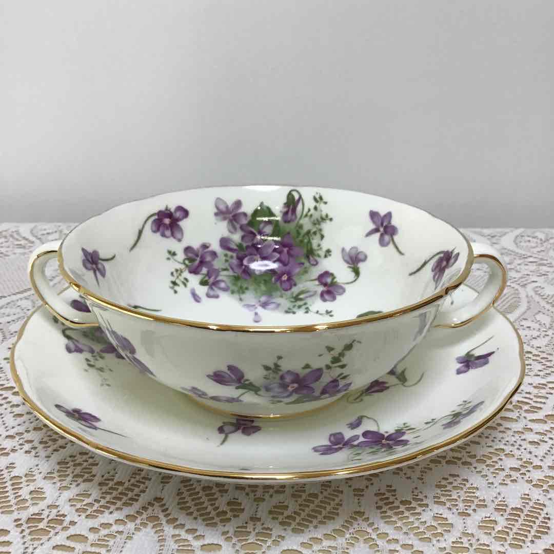 ハマースレイ　バイオレット　スープカップ　④