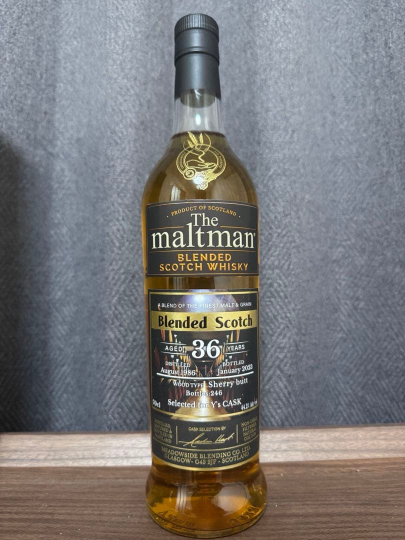 モルトマン　ブレンデッド　スコッチ　ウィスキー　36年
