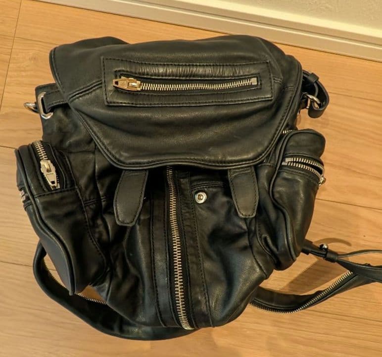 Alexander Wang レザーリュック　ブラック
