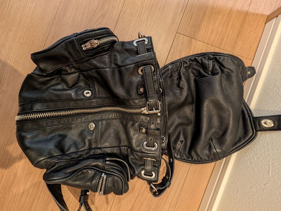 Alexander Wang レザーリュック　ブラック