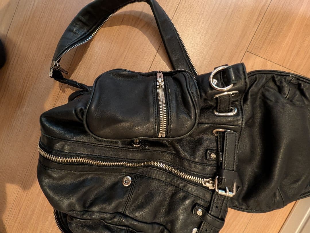 Alexander Wang レザーリュック　ブラック