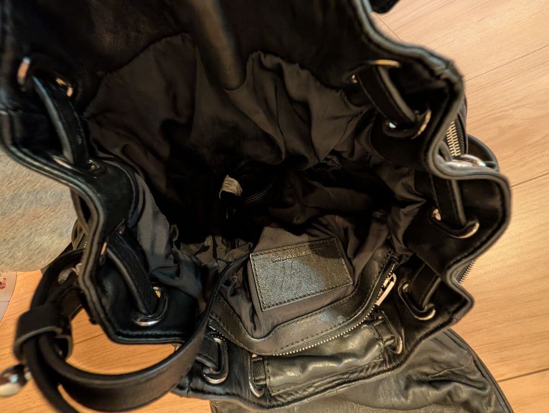 Alexander Wang レザーリュック　ブラック