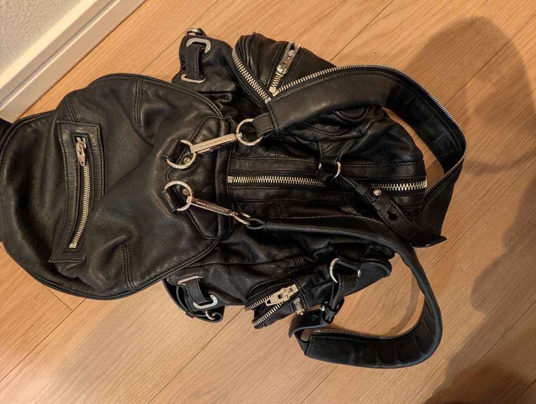 Alexander Wang レザーリュック　ブラック