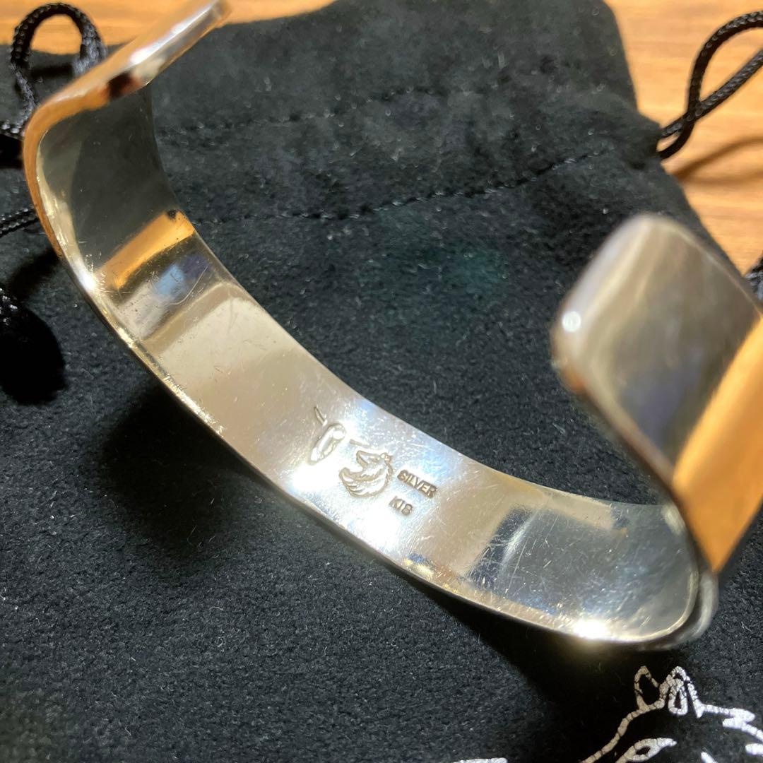 タディアンドキング-TADY&KING-　平打ちバングルGPロングホーン