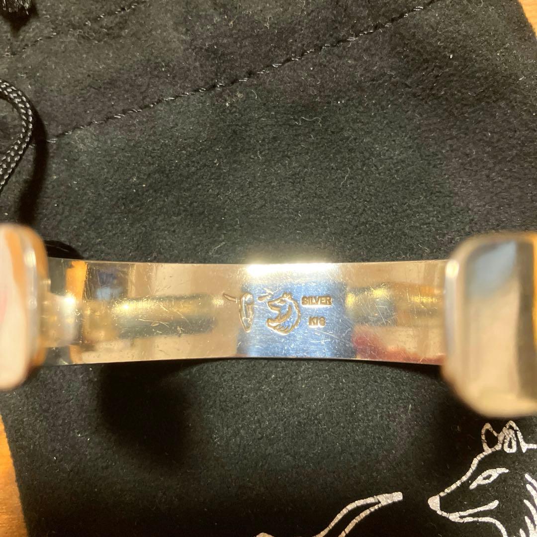 タディアンドキング-TADY&KING-　平打ちバングルGPロングホーン