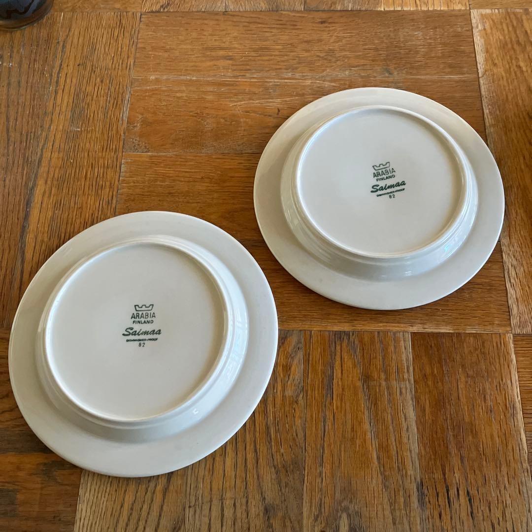 【美品】ARABIAサイマー　２０cm２枚