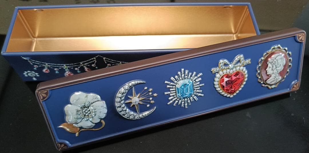 び*l様 ビジュー缶（青）50缶入