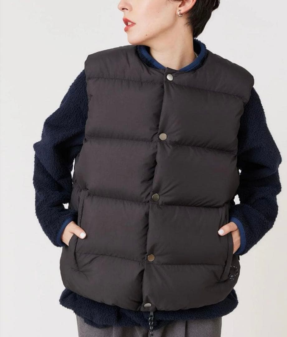 【wak8】Shinzone × WILDTHINGS ダウンベスト