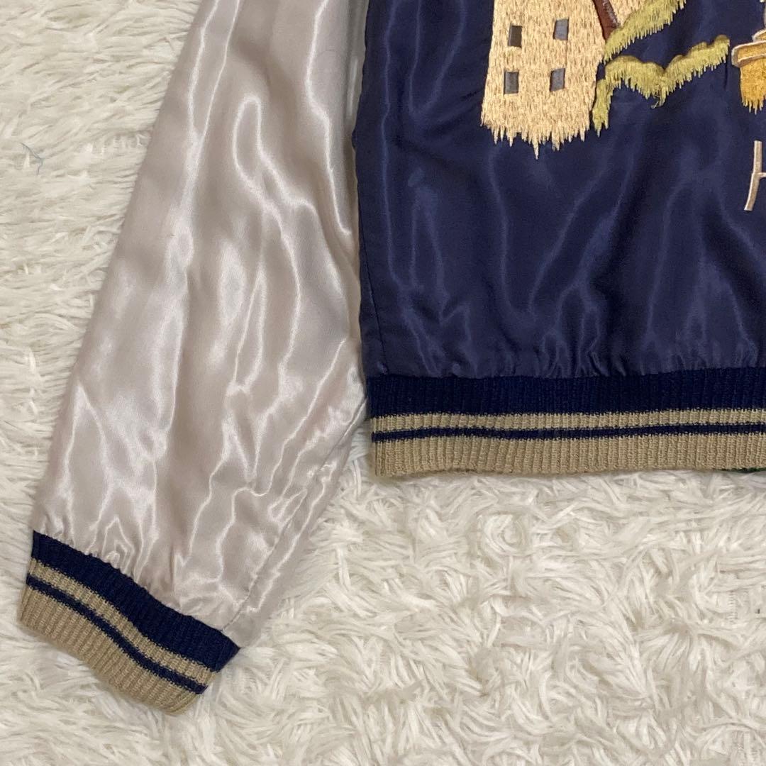 【希少】テーラー東洋 キングカメハメハ×ハワイアンクレスト スカジャン M