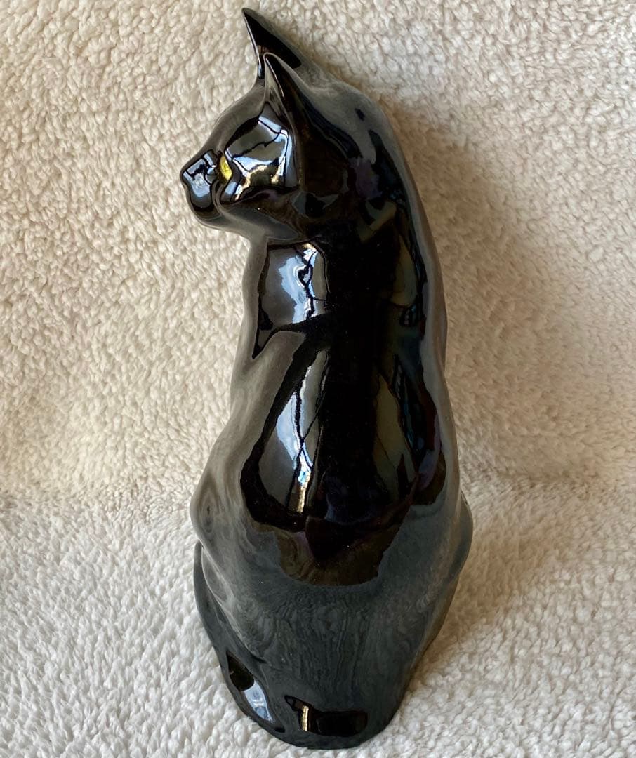 サイズ6 ウィンスタンレイキャット　ケンジントンキャット　お座り黒猫　美品❣️