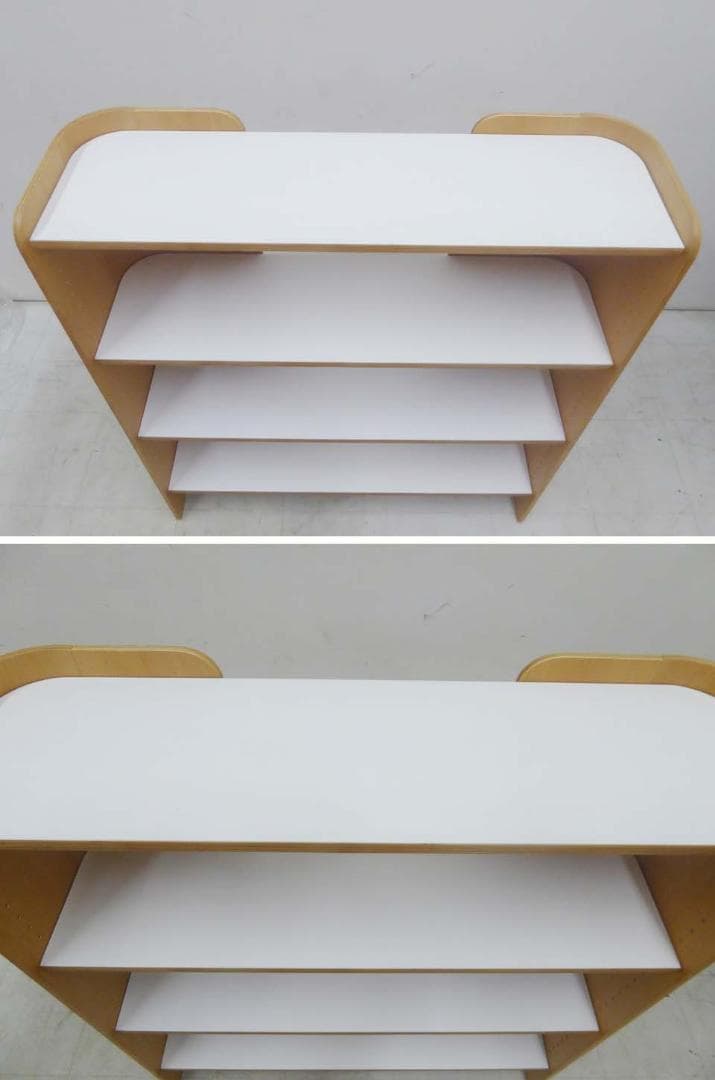 ■ACTUS アクタス■キッズ ANFUN シェルフ ビーチ材 本棚 -1