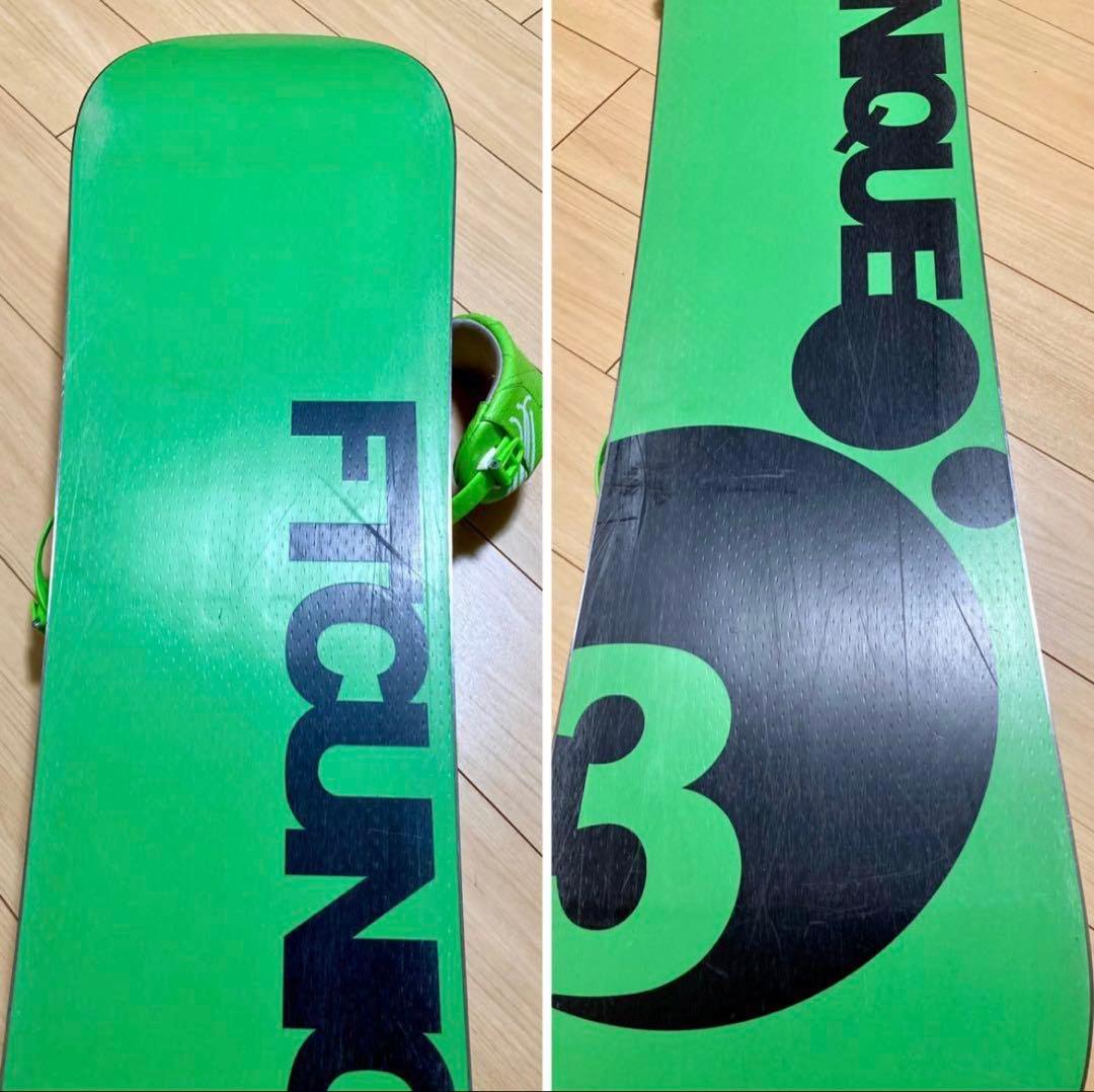 FANATIC FTC 157cm スノーボード 3点セット
