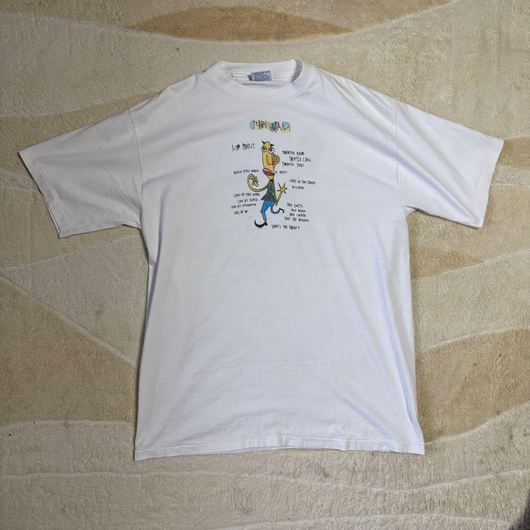 90s pearl jam パールジャム　Mr.point ヴィンテージTシャツ