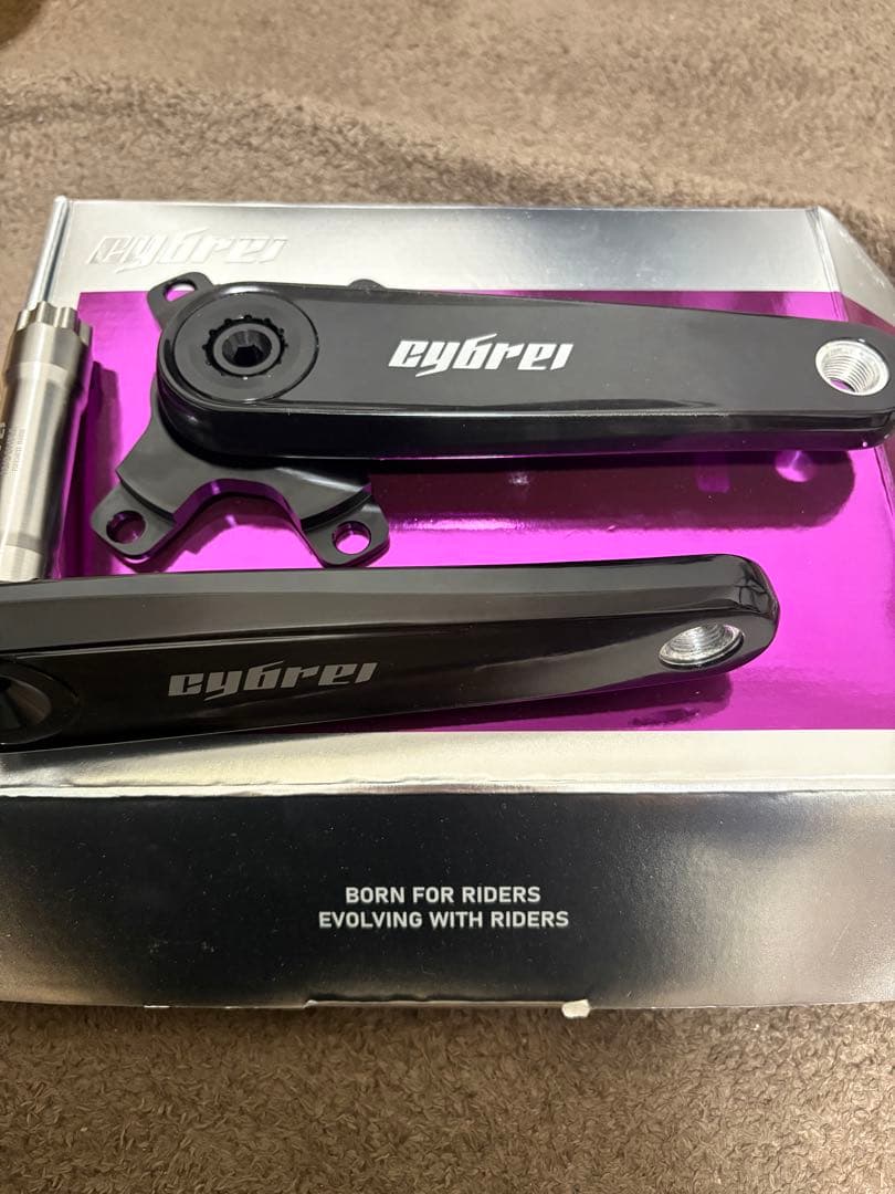 K*1様 cybrei カーボンクランク　24mm 167.5mm