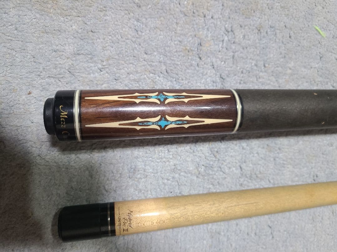 Mezz ビリヤードキュー 　ターコイズ✕ローズウッド　おまけ有り