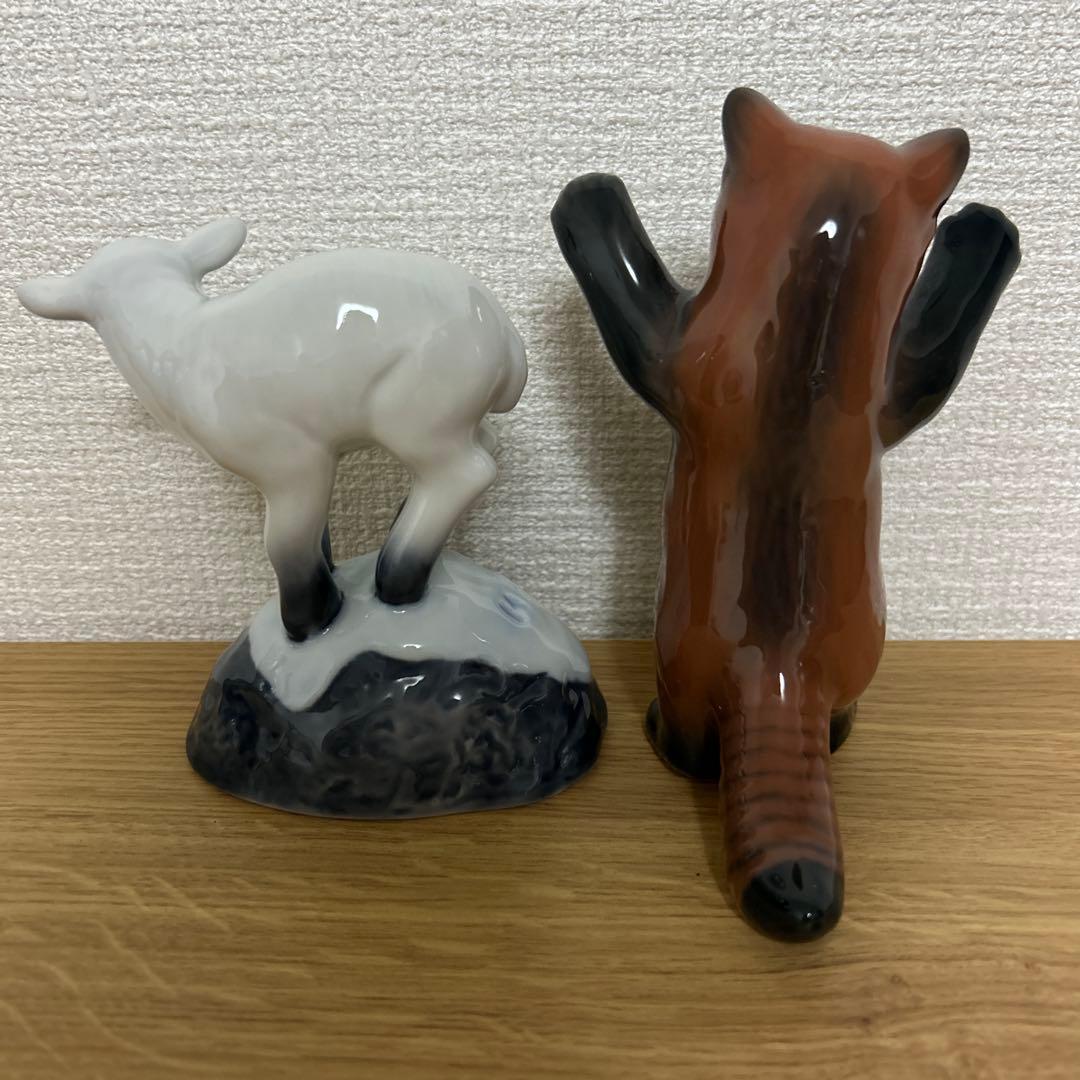 ロイヤル コペンハーゲン イヤーフィギュリン 2024 レッサーパンダ ひつじ