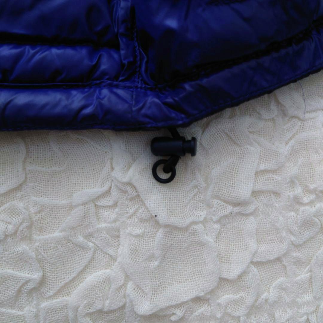 DANTON ダントン　ノーカラー　インナーダウン　ジャケット　ネイビー　40