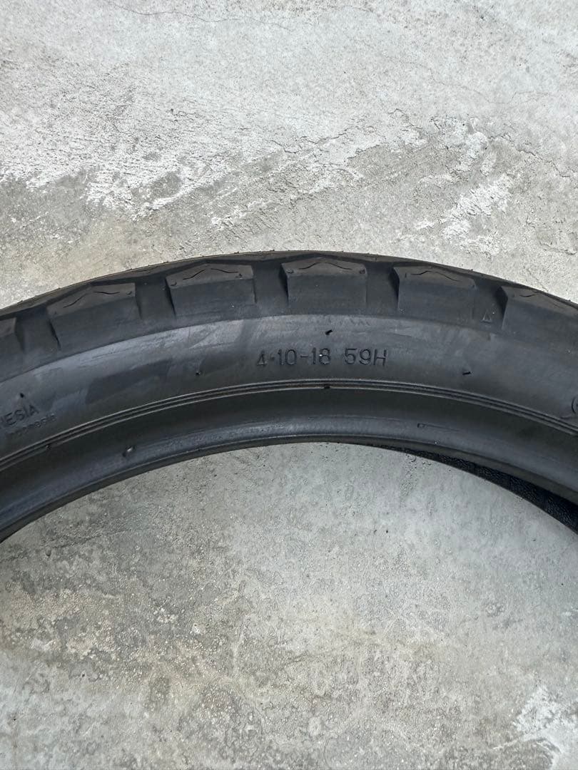 DUNLOP（ダンロップ）バイクタイヤ TT100 前後輪共用4.10H18