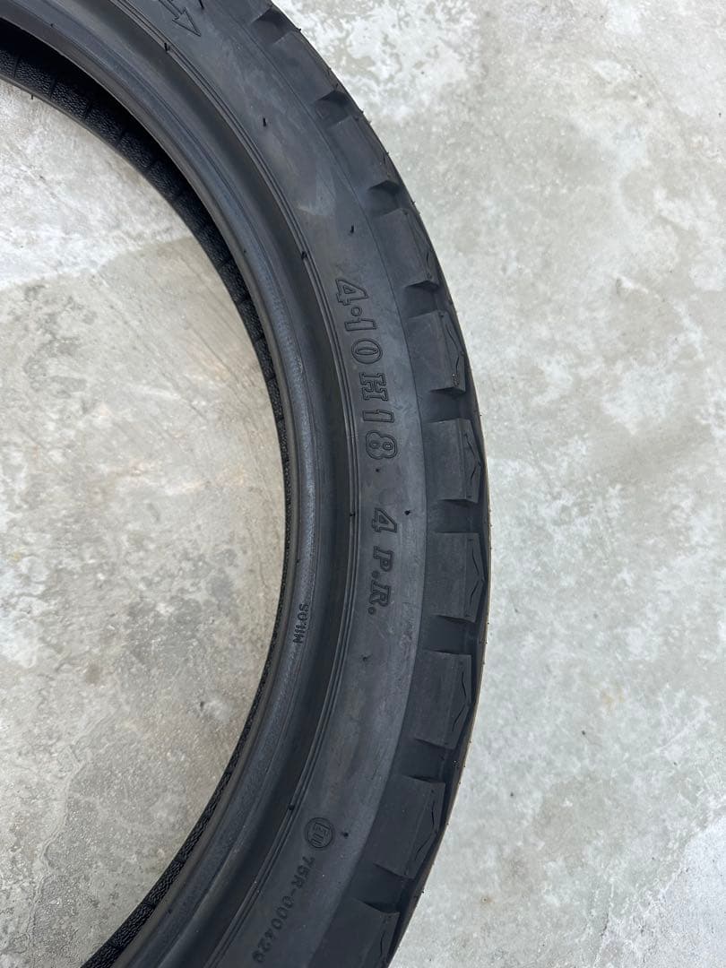 DUNLOP（ダンロップ）バイクタイヤ TT100 前後輪共用4.10H18