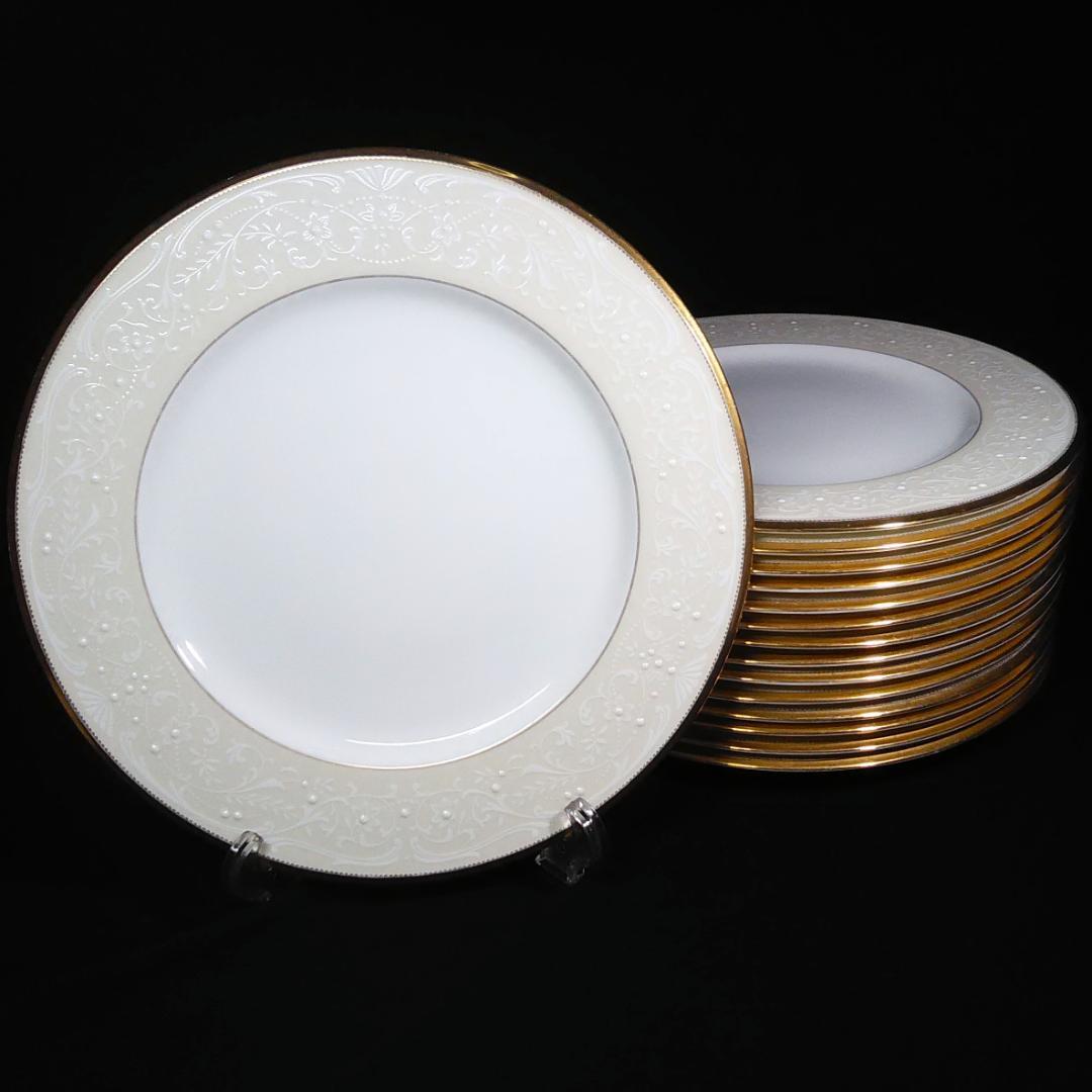 ノリタケ ホワイトパレス 27.5cmプレート 15枚