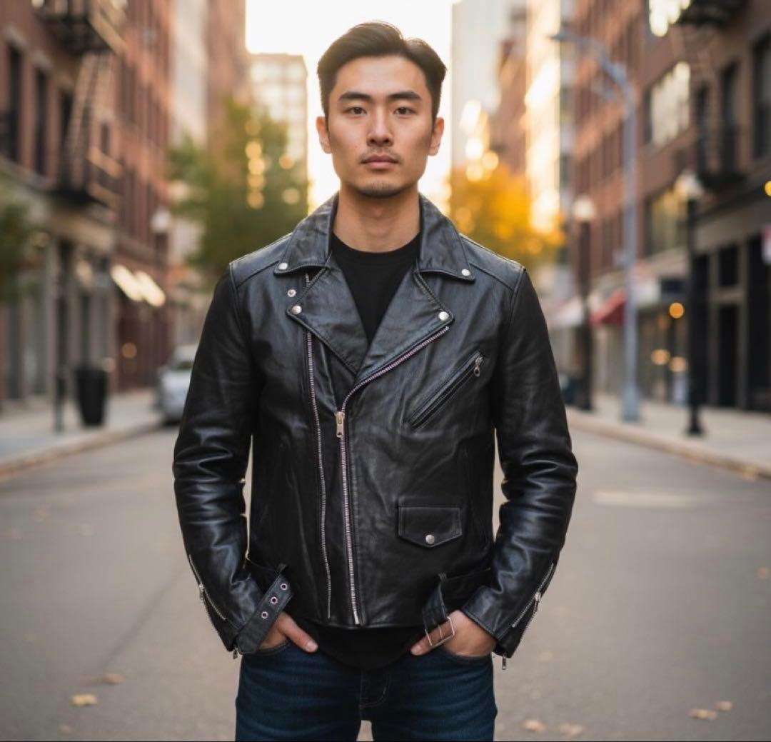 70's 〜 Sears ダブル ライダース ジャケット 40 REG. L