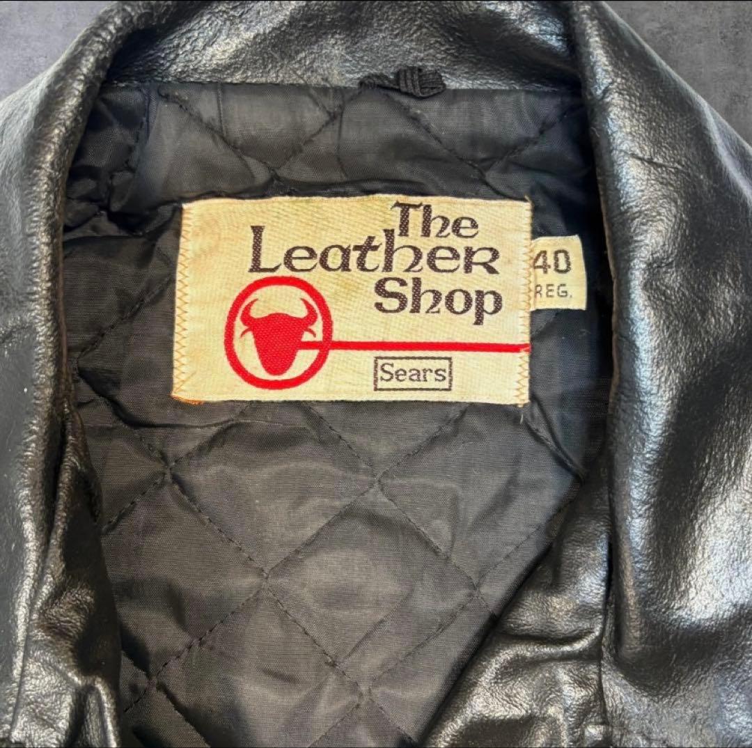70's 〜 Sears ダブル ライダース ジャケット 40 REG. L