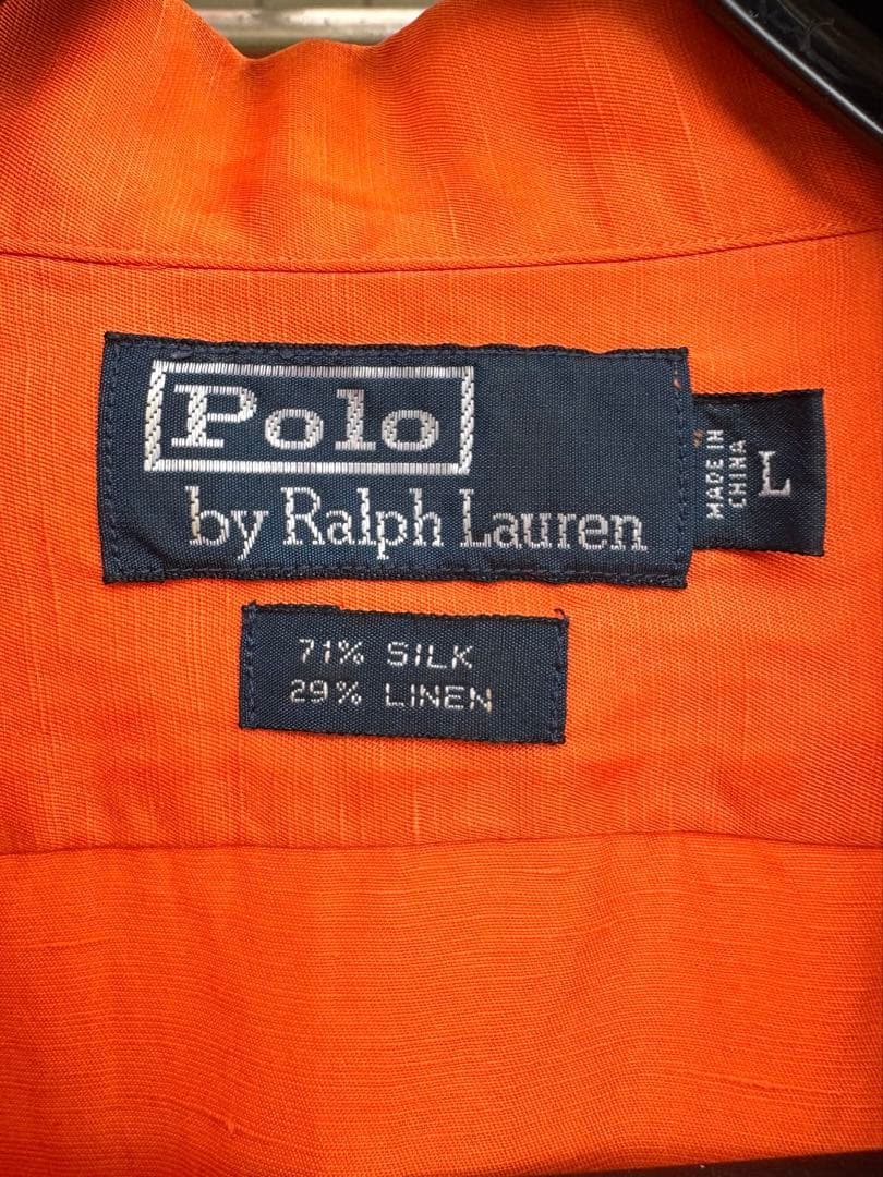 Polo by Ralph Lauren オレンジ シャツ L caldwell