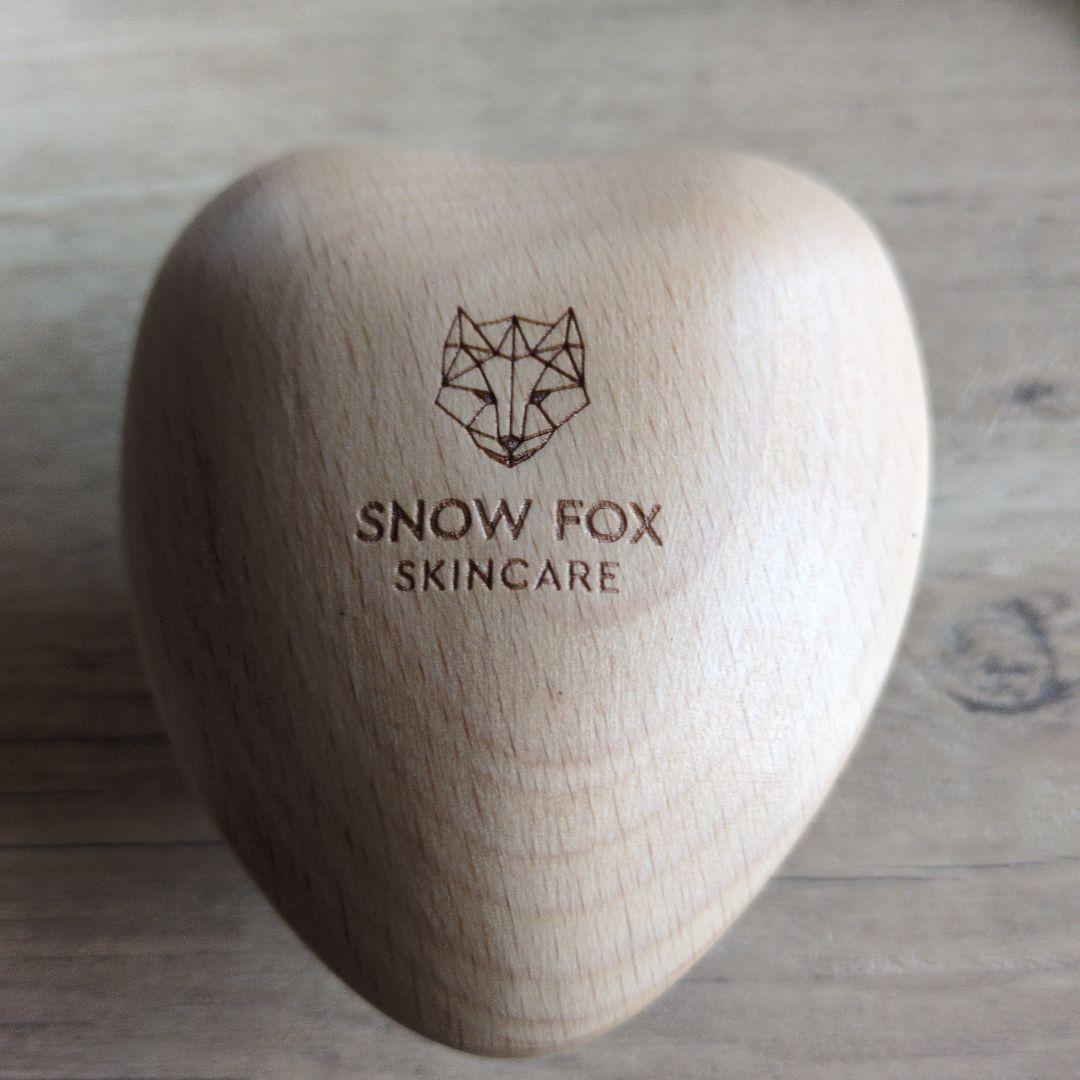 【未使用品】プレミアム FOX カッサ ウッド ミニハート ヘアブラシ