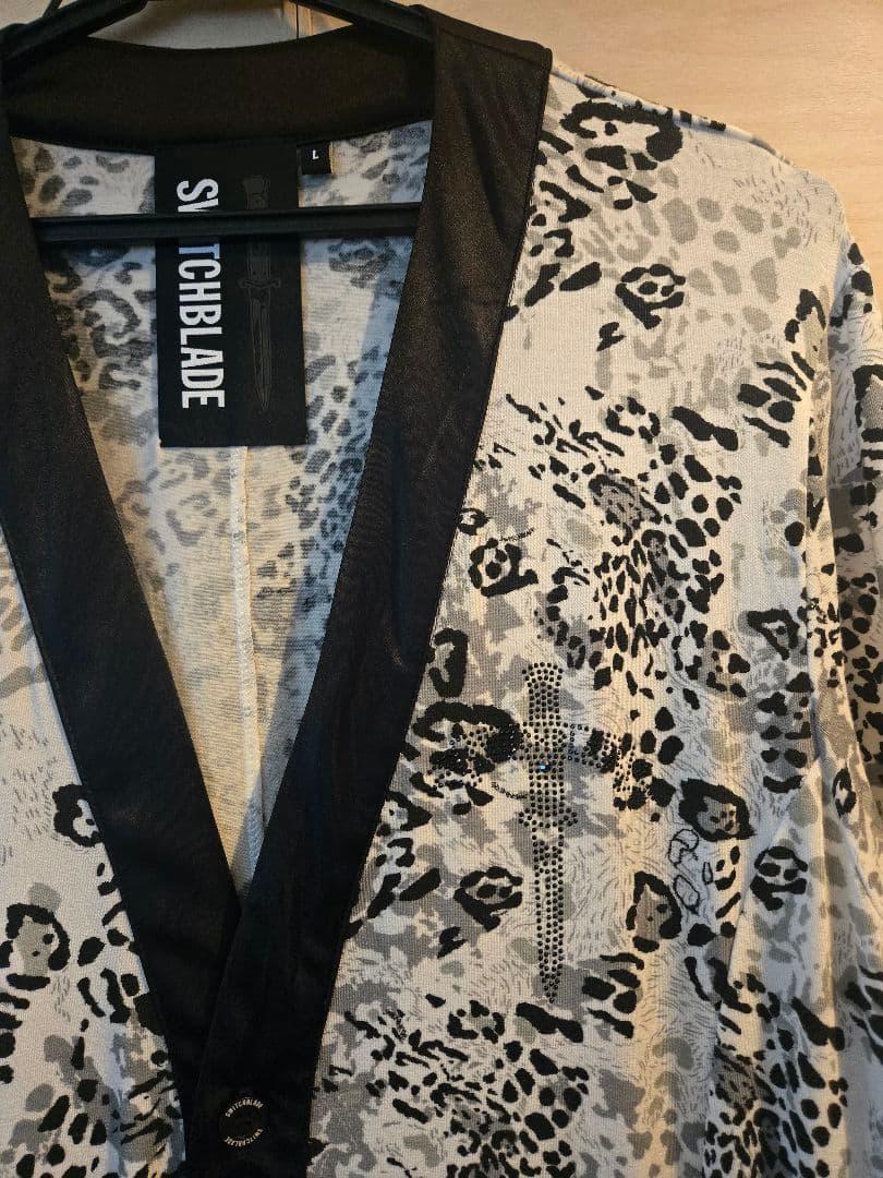 hyde着用 SWITCHBLADE レオパード カーディガン