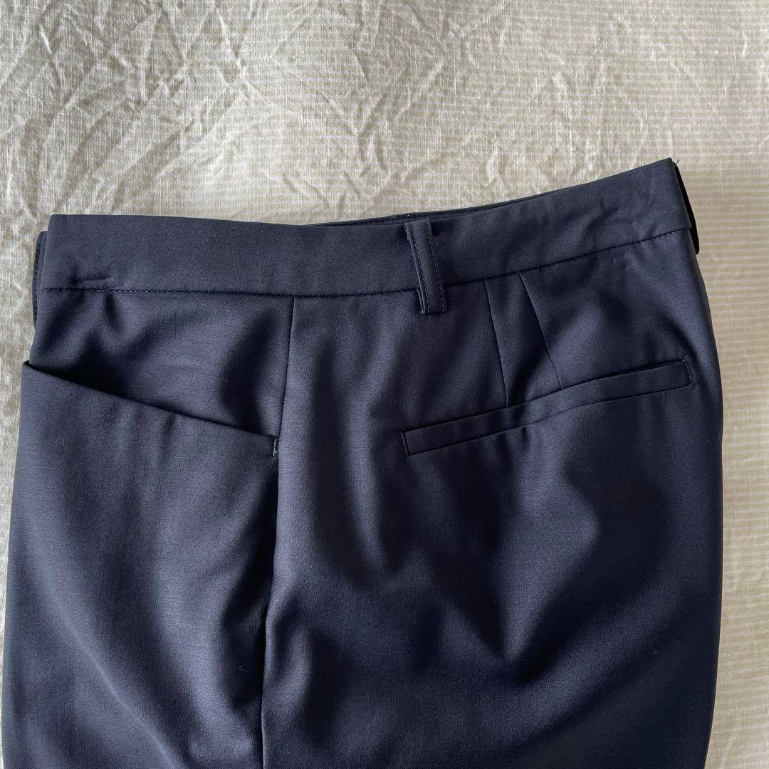 美品theory luxeセオリーリュクEXECUTIVE ネイビー38/36