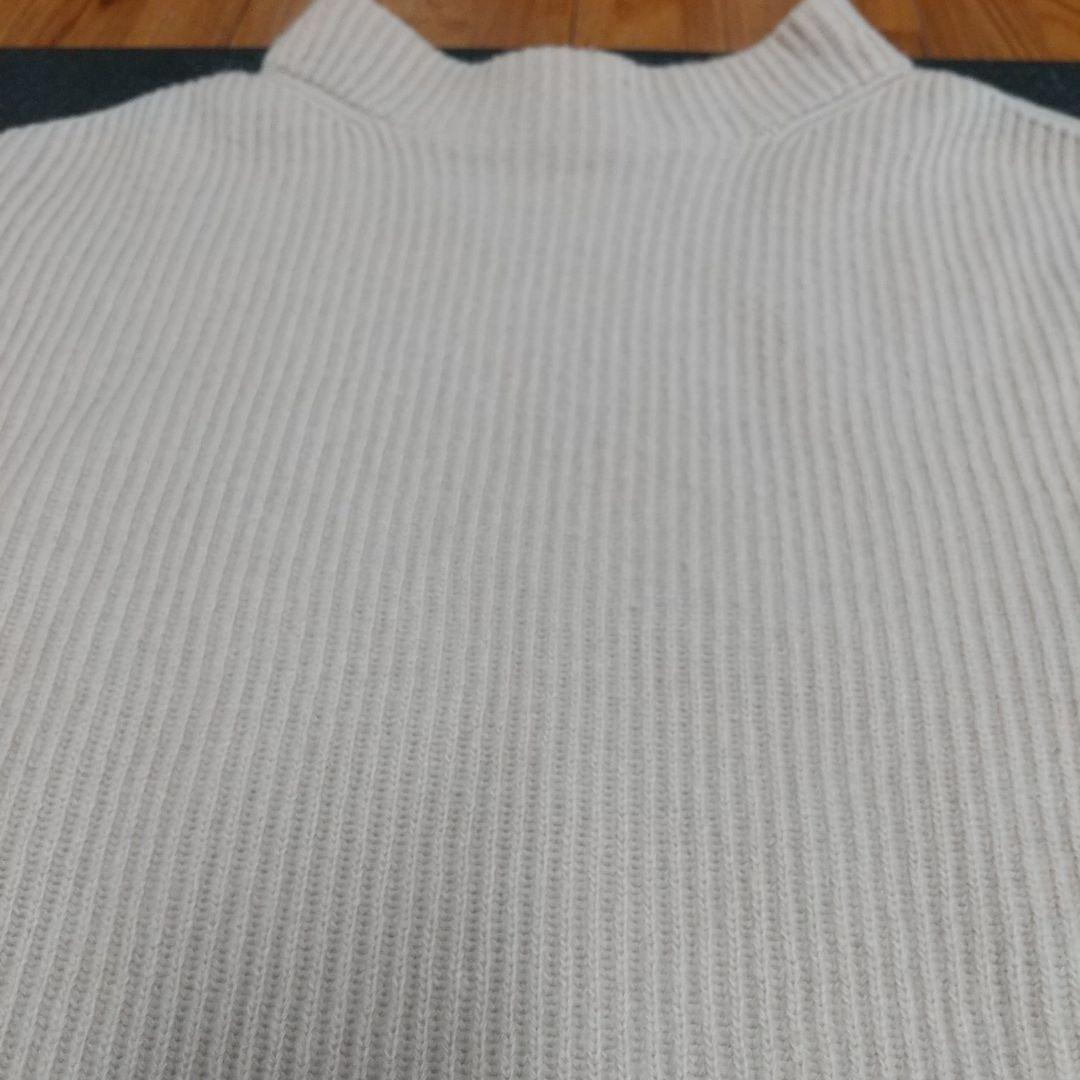 drawerドゥロワー　カシミア入り　ボトルネックセーター
